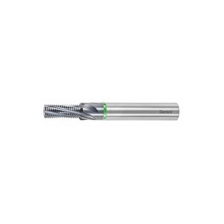 Garant Master TM Solid Carbide Thread Mill with Countersink, 1/4in-28 Thread Size, AlTiN Coated 139738 1/4-28